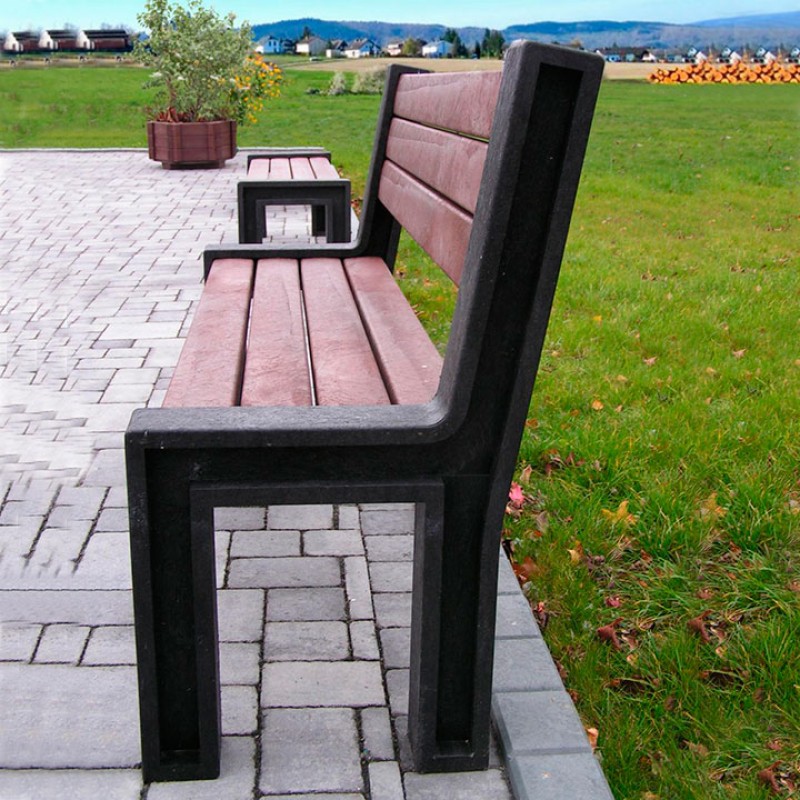 Banc HYDE PARK amb respatller de 165